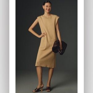 Maeve by Anthropologie Muscle Column Midi Dress